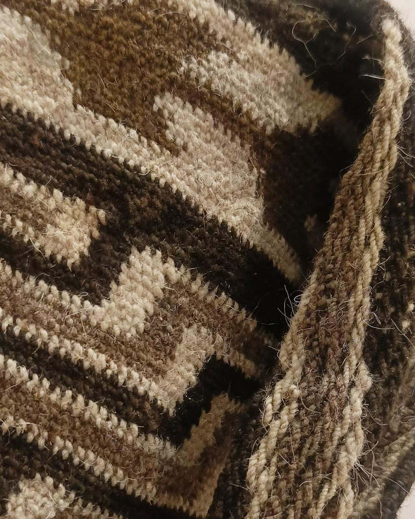 MOCHILA ARHUACA MEDIANA- PENSAMIENTO HOMBRE