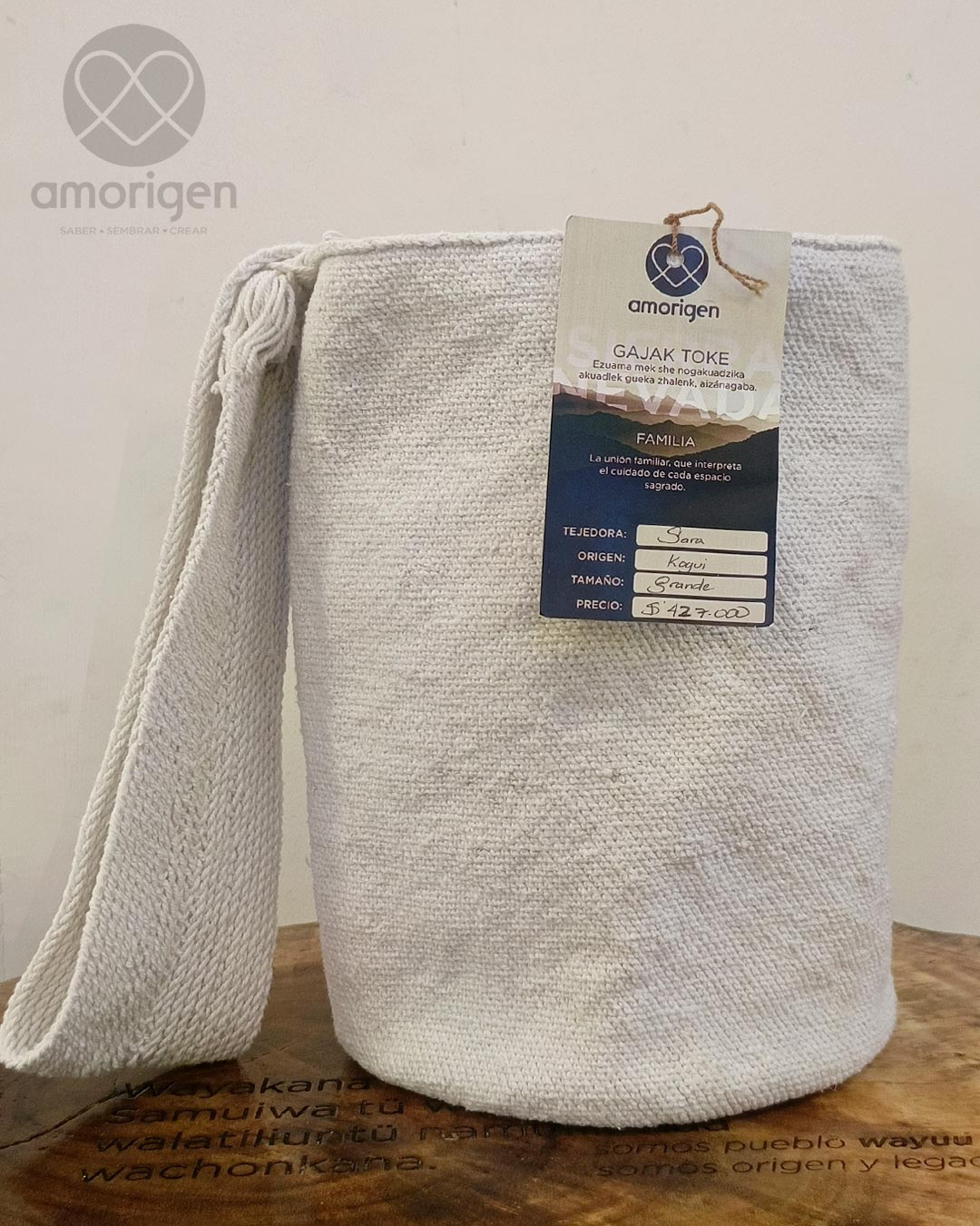 MOCHILA KOGUI GRANDE - FAMILIA