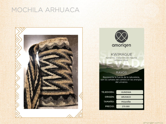 LARGE ARHUACA BACKPACK - RIB 01