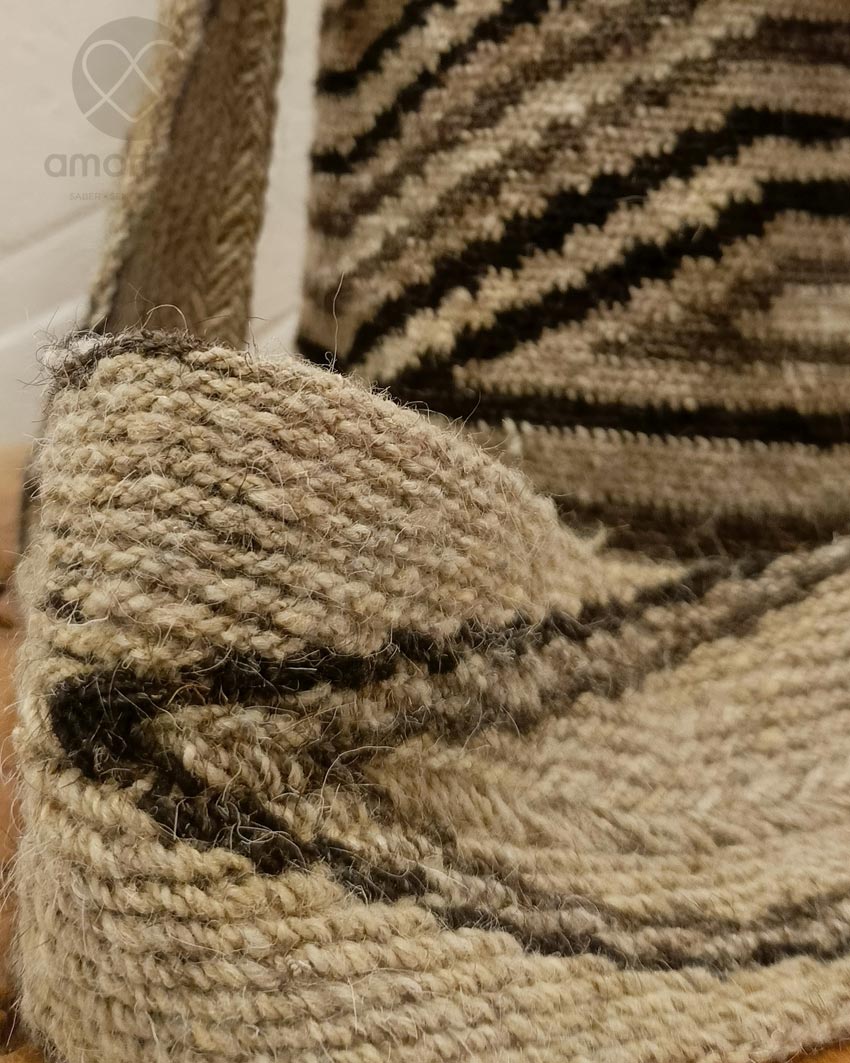 MOCHILA ARHUACA EXTRAGRANDE - PENSAMIENTO DEL HOMBRE