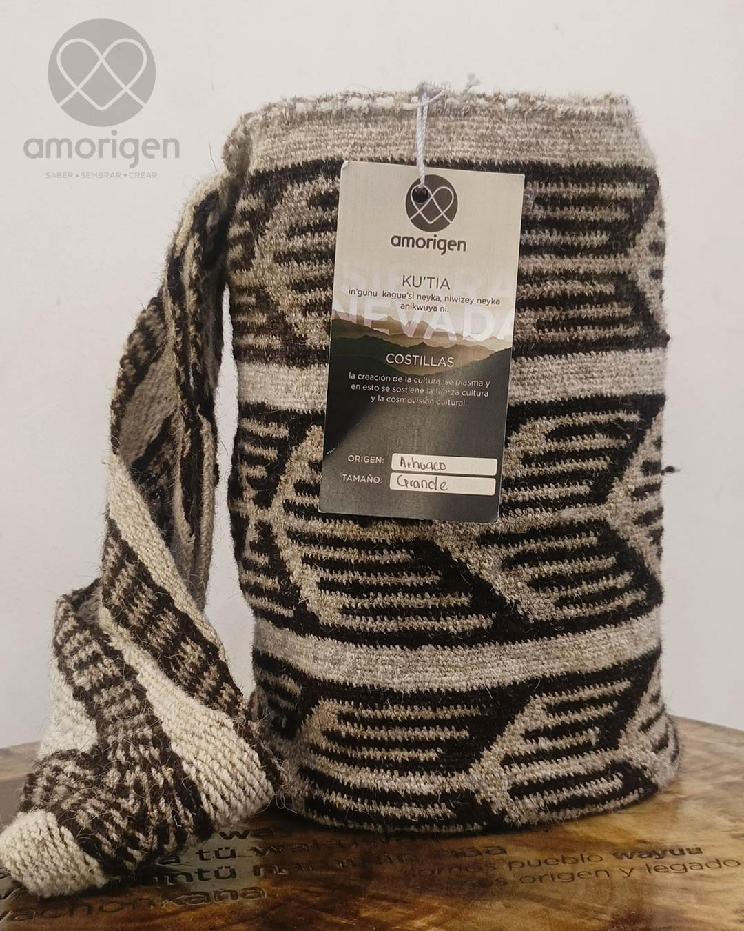 MOCHILA ARHUACA GRANDE - COSTILLAS