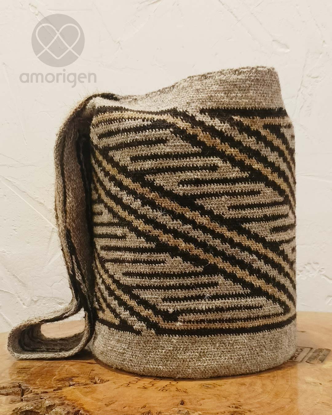MOCHILA ARHUACA EXTRA GRANDE  - COSTILLA