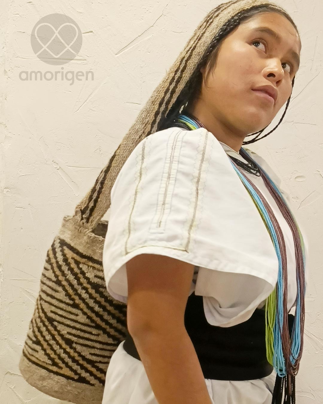 MOCHILA ARHUACA EXTRA GRANDE  - COSTILLA