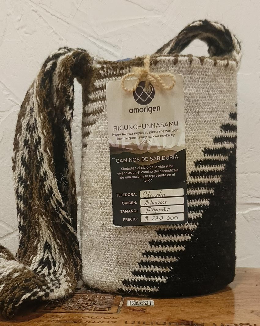 MOCHILA ARHUACA PEQUEÑA - CAMINOS DE SABIDURIA