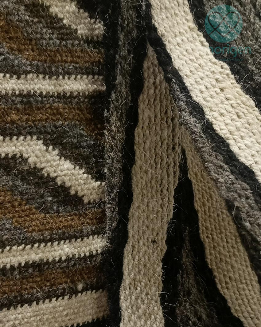 MOCHILA ARHUACA EXTRA GRANDE- PENSAMIENTO DEL HOMBRE