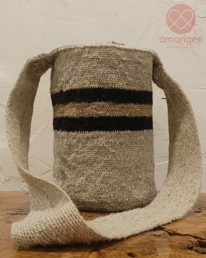 MOCHILA ARHUACA MEDIANA - CAMINOS DE SABIDURIA